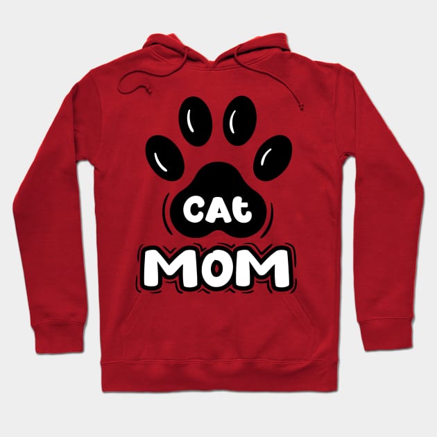 Cat Mom Hoodie by holidaystore